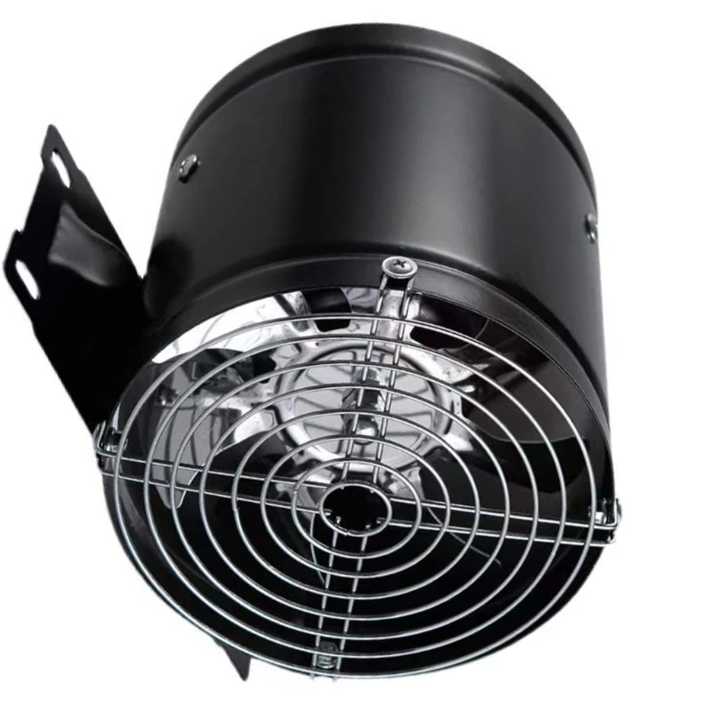 6inch Pipe Exhaust Fan Air Ventilator Metal Pipe Ventilation Exhaust Fan Extractor Bathroom Toilet Wall Fan Duct Fan