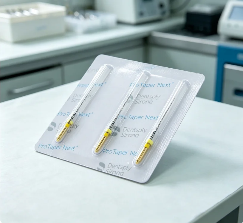 1PK Dental ProTaper Next Rotary Files, Heat‑Activated Flexible Engine Endodontic Files For Dentist Root Canal Dentistry Use