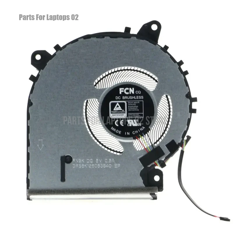 Pp Laptop CPU Cooling Fan for Asus X415DA X415MA X515DA X515 X515JA X515JF X515JP F515 13NB0SQ0T01011 FN9K DFS5K126053840 FRBQ