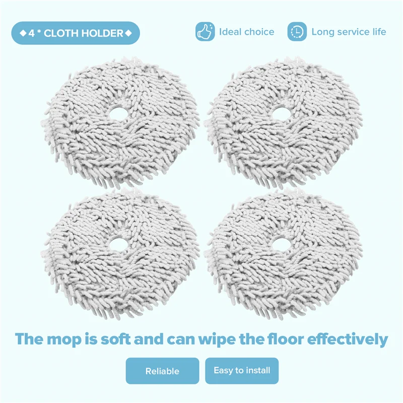 استبدال الملحقات ل Dreame W10/W10pro جهاز آلي لتنظيف الأتربة فرشاة رئيسية الجانب فرشاة تصفية ممسحة حامل-A70Z #4