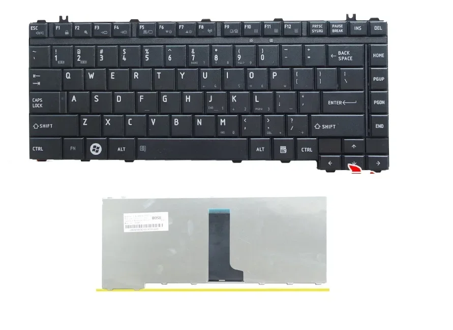 New US Keyboard Black For Toshiba Satellite L455 L450 L455D L450D Qosmio F40 F45 G40 G45 F50 F55