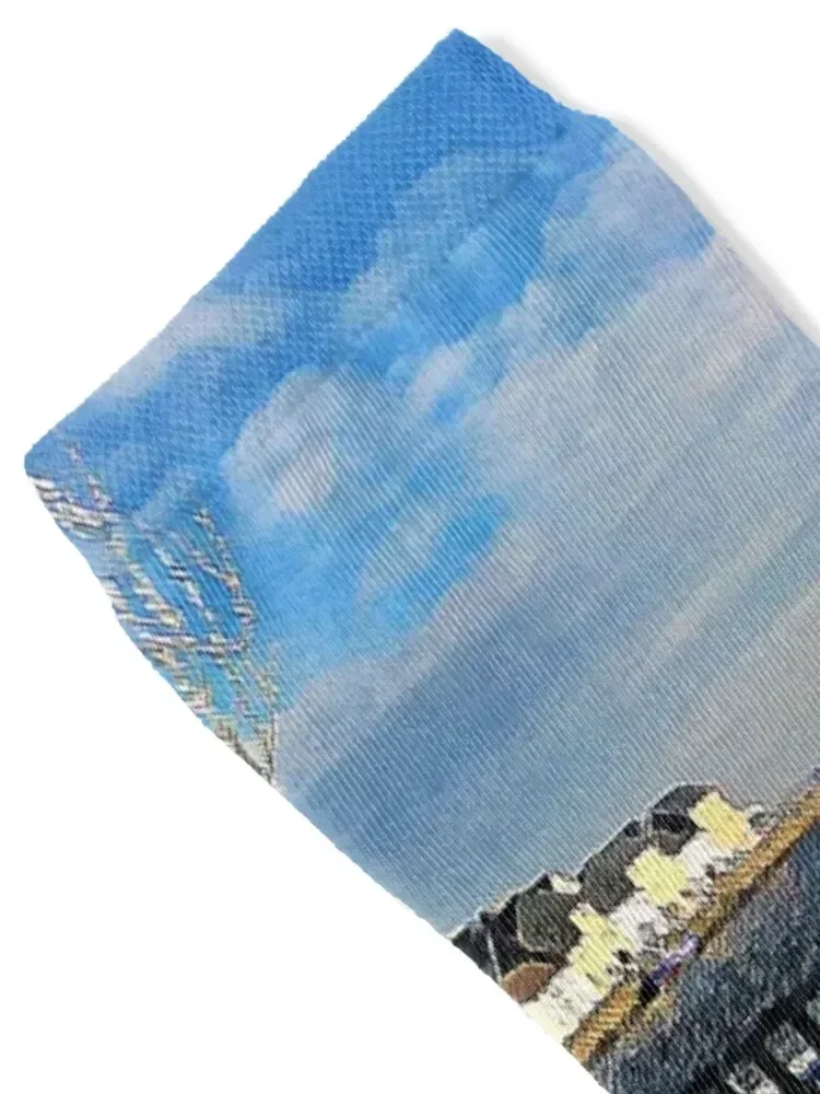 Winter Frost Galway Ireland Socks christmas stocking gym winter gifts funny gift Ladies Socks Men's