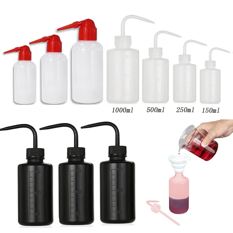 1Pcs Plastic Squeeze Spray Bottles 150ml-1000ml Eyelash Cleaning Bottle Lrrigation Garden Tools For Flowers Household Kettle