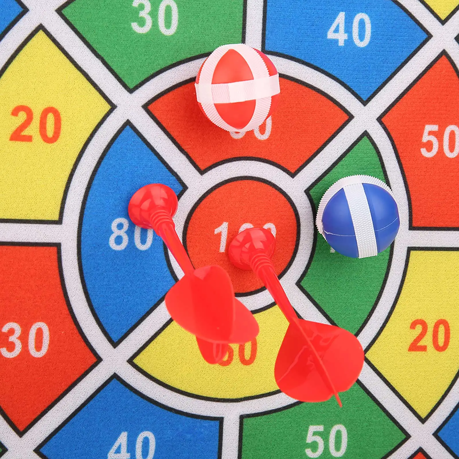 Bersaglio per freccette giocattolo per ragazzi con 20 palline, divertente gioco per feste per sport indoor e outdoor, regalo di compleanno per ragazzi e ragazze dai 3 ai 12 anni