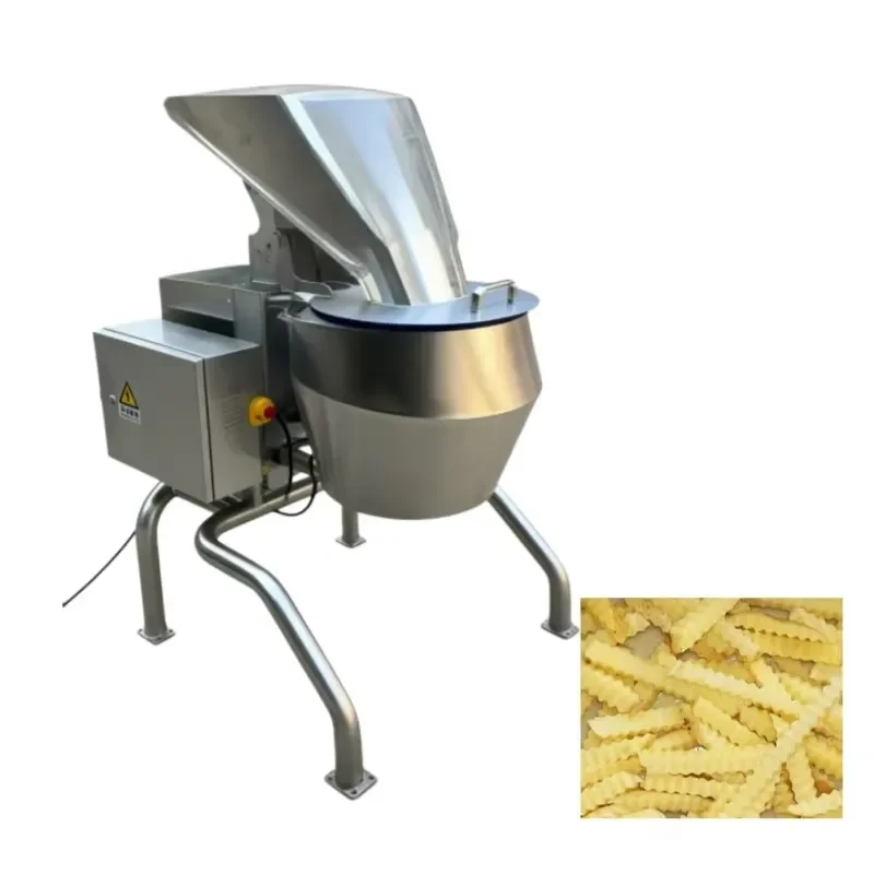 Multifunctional Large Vegetable Slicer Wave Chip Cutter Potato Chili Slicer Kitchen Tool for Making Crinkle Cut Fries Chips
