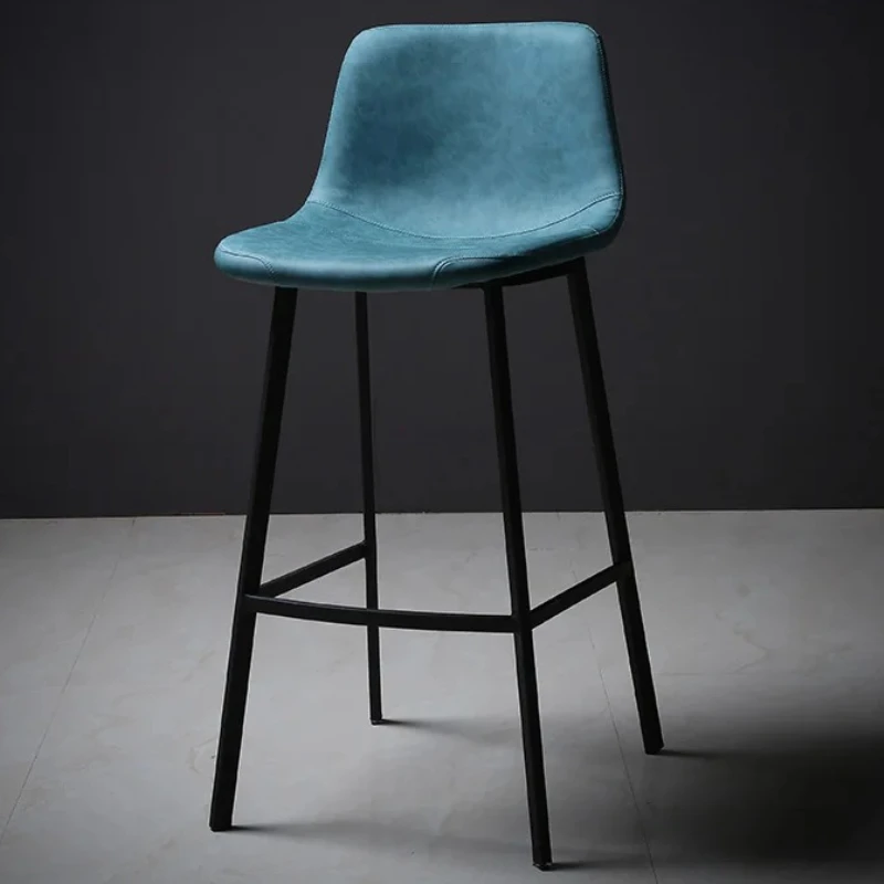 

Спинка Креативный барный стул Табурет Металл Современная оригинальность Необычный дизайнер Простой ресторан Высокое качество Muebles Мебель для бара