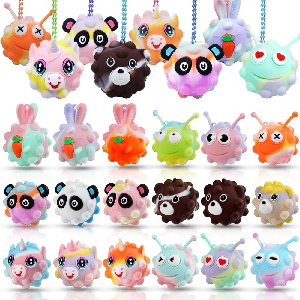 

18 PACK Animal Pop Balls Party Favors for Kids,3D Pop Balls Fidget Toys,Birthday Gifts for Boys & Girls,Goodie Bag Stuffers,Pina