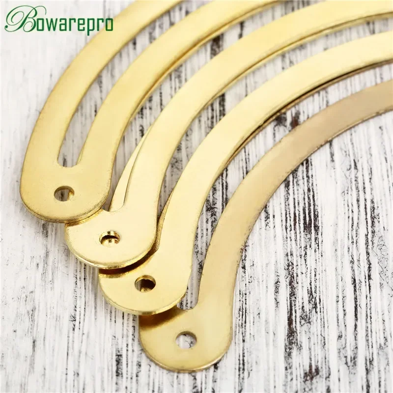 bowarepro Curved Wooden Wine Box Cases Large Recurved Hinge Drawer Decorative Hinges for Jewelry Boxes Furniture Fittings 4Pcs
