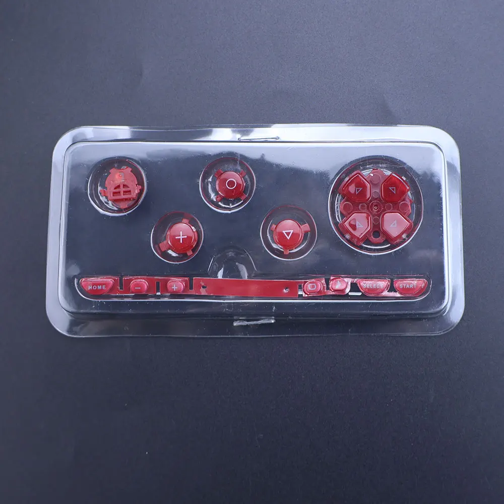1Set Sinistra Destra ABXY Seleziona Start Home Button Kit D PAD Tasto del Volume di Ricambio Per PSP1000 PSP 1000 Console di Gioco Parti di Riparazione