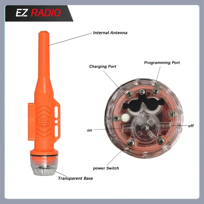 RS-109M Marine Net Locator AIS Transponder Boat Precise Position 5W 3000mAh IP67 Long Standby Fishing GPS Positioning 10nm Range
