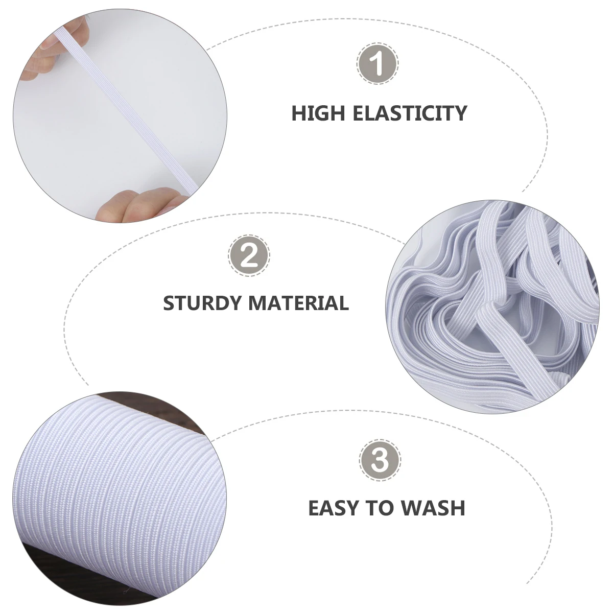 

Elastic B 10m Sewing Underwear Elastic B Accessory Sewing Stretch Underwear Durable DIY Craft Supplies Ribbon