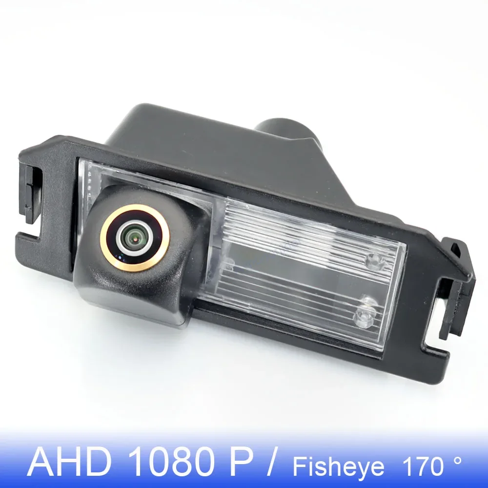 Golden FishEye Lens Vehicle Rear View Camera For Hyundai i10 i20 2008~2015 /Dodge i10 Inokom i10 2007~Present Car AHD 1080P HD