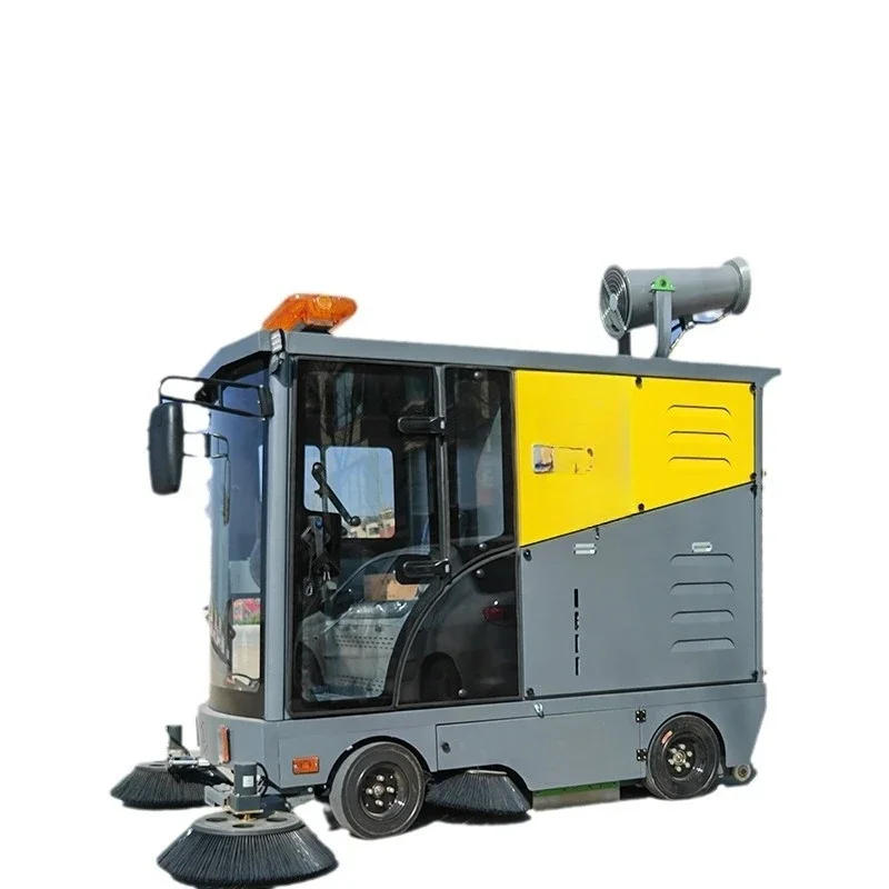 Cab Sweeper Industrial Factory Workshop Residential Area Park Property Sanitati…