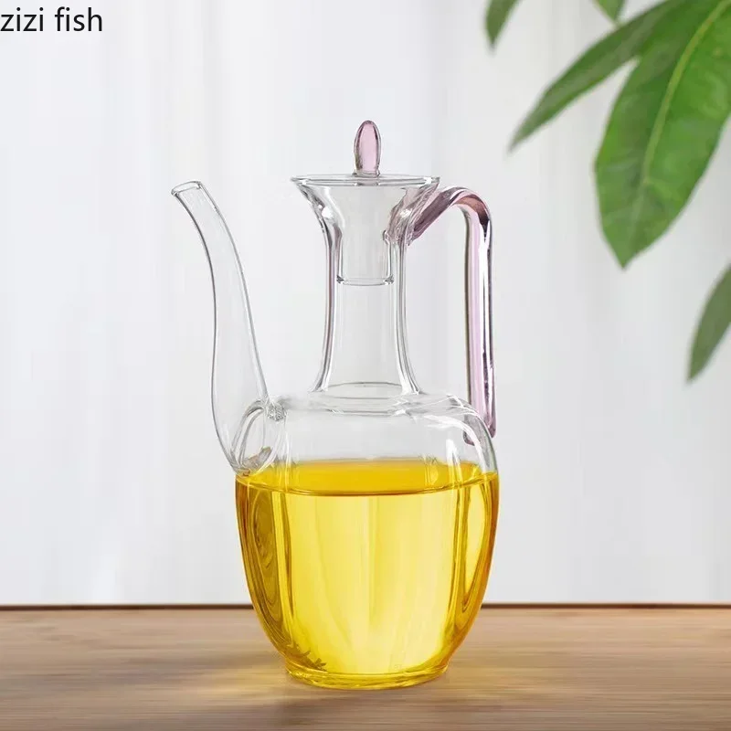 Glass Teapot Vintage Kettle Flagon Heat Resistant Water Bottle Teapot Flower Tea Utensils Tea Making Tools Afternoon Teaware