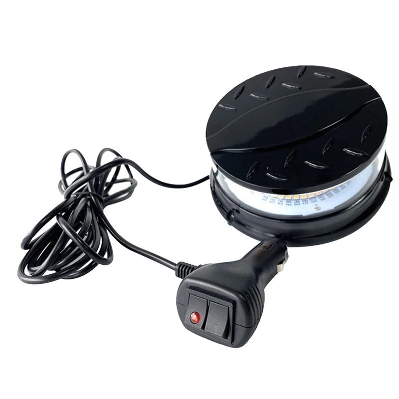 12v-24v בטיחות מהבהב מגדלור מגנטי עבור מלגזה משאית טרקטור גולף מכונית utv