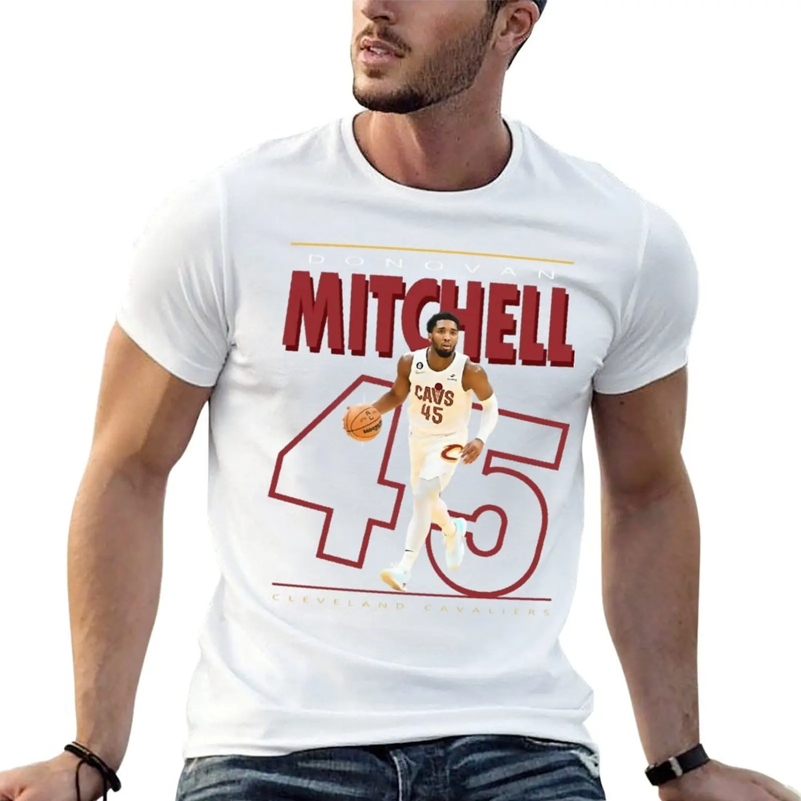 

Donovan sport Mitchell (1) T-Shirt t shirts for man pack cotton t shirts for man graphic tees t shirts for man slim fit T-Shirt