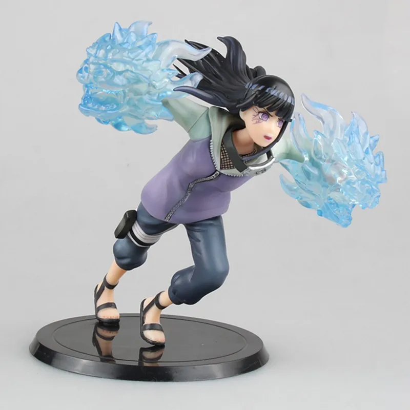 Anime Hinata Hyuga Taijutsu Battle Ver. GK PVC Action Figure Game Statue Collection Model Kids Toys Doll Gifts