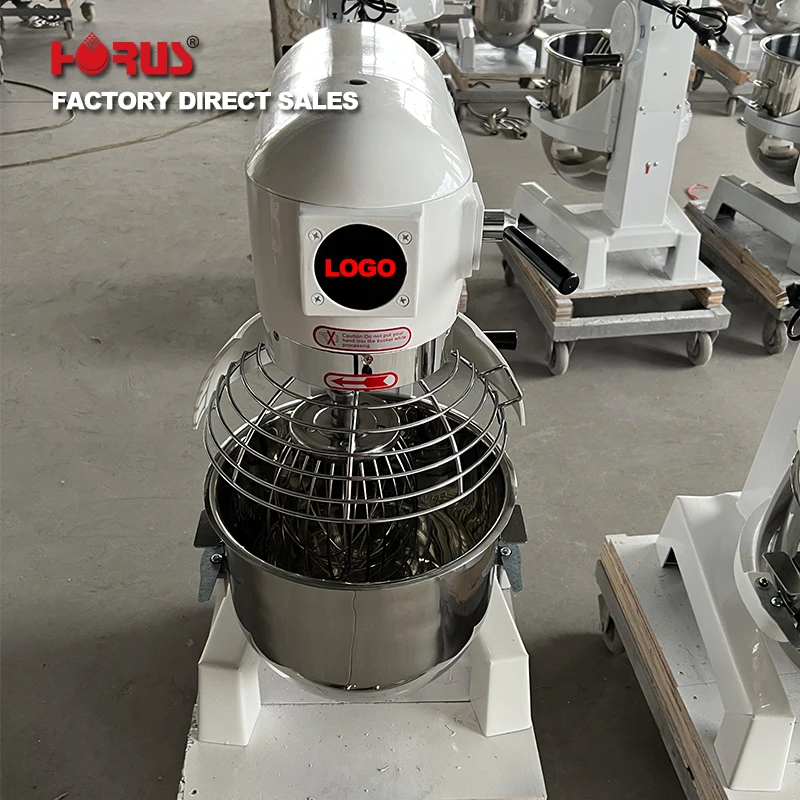 Industrial Dough Mixer 30L Commercial Mixer 1500W Heavy Duty Food Mixer For Pizza Bread Dough Kneading