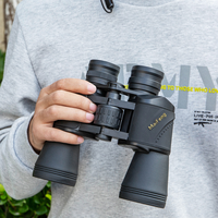 20x50 HD binoculars FMC coating can be used in low light environment at night Suitable for outdoor bird travel camping ball game