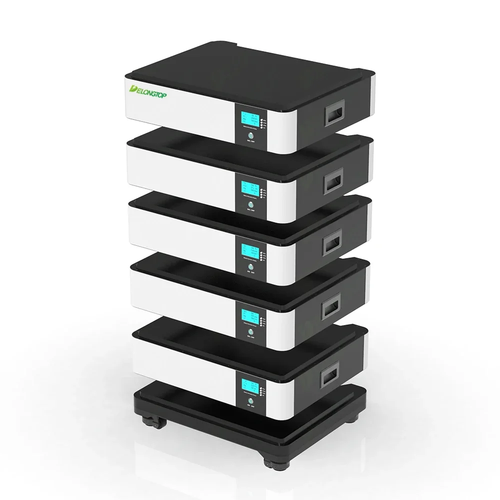 6000 Cycle Stackable LiFePO4 Battery 15S 48V 16S 51.2V 10KWH 48V 20KWH 48V 30KWH 40KWH 50KWH Solar Home Energy Storage Lithium B