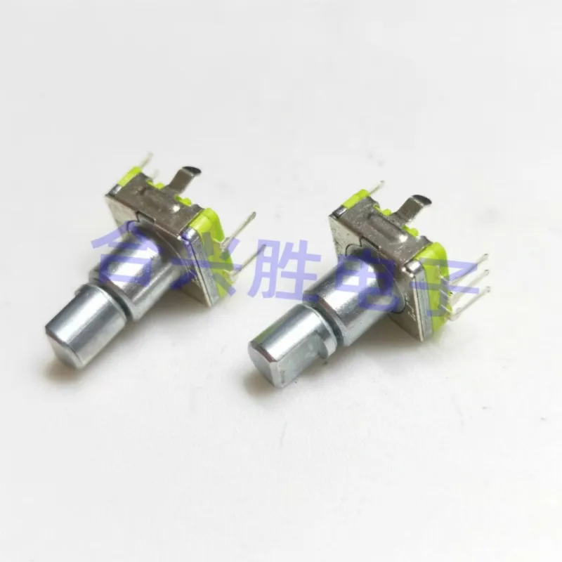 3PCS Encoder EC11 Type 30 Positioning 15 Pulse Car Navigation CD Volume Adjustment Button Shaft Length 14.5MM