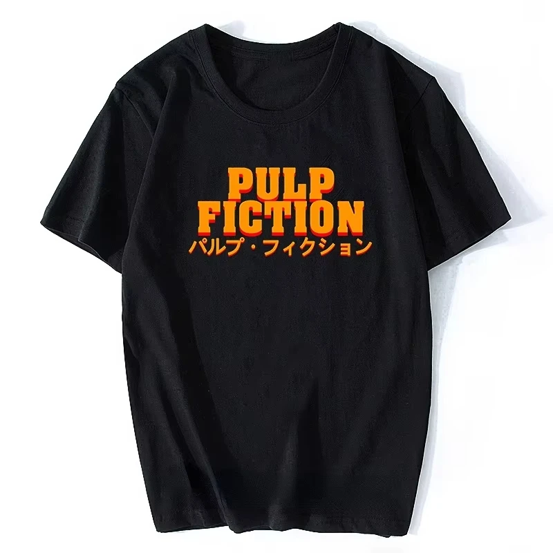 Movie Wallace Pulp Fiction T Shirt Women Men Casual Fashion Tops Summer Men's and Women's Loose and Breathable T-shirt Top