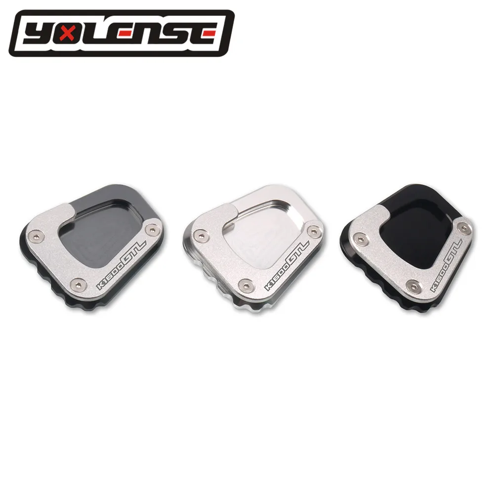 For K1600GT K1600GTL K1600B K1600 GT GTL 17-24 Motorcycle Kickstand Foot Side Stand Extension Pad Support Plate Enlarge Stand