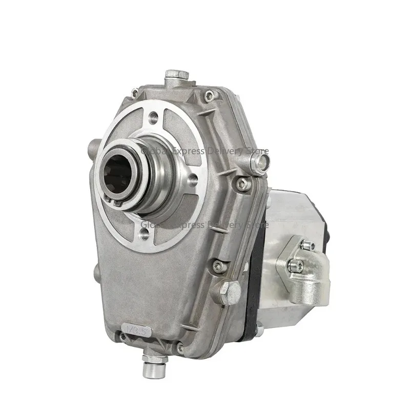 KM7004 PTO Gearbox Speed up with Group 3 Gear Pump And Flange for Log Splitter - Agricultural And Industrial Gearbox