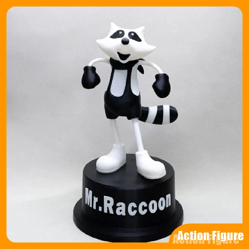 Nuova Action Figure Mr. Raccoo - Model Figure Base recensione e prezzo