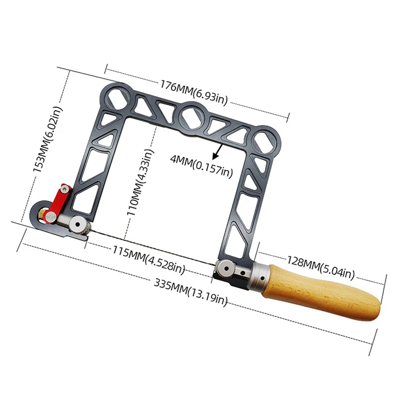 Woodworking Pull Saw, Jig Saw, Universal Wire U-Shaped Saw, Gold, Silver, And Copper Jewelry Model Saw