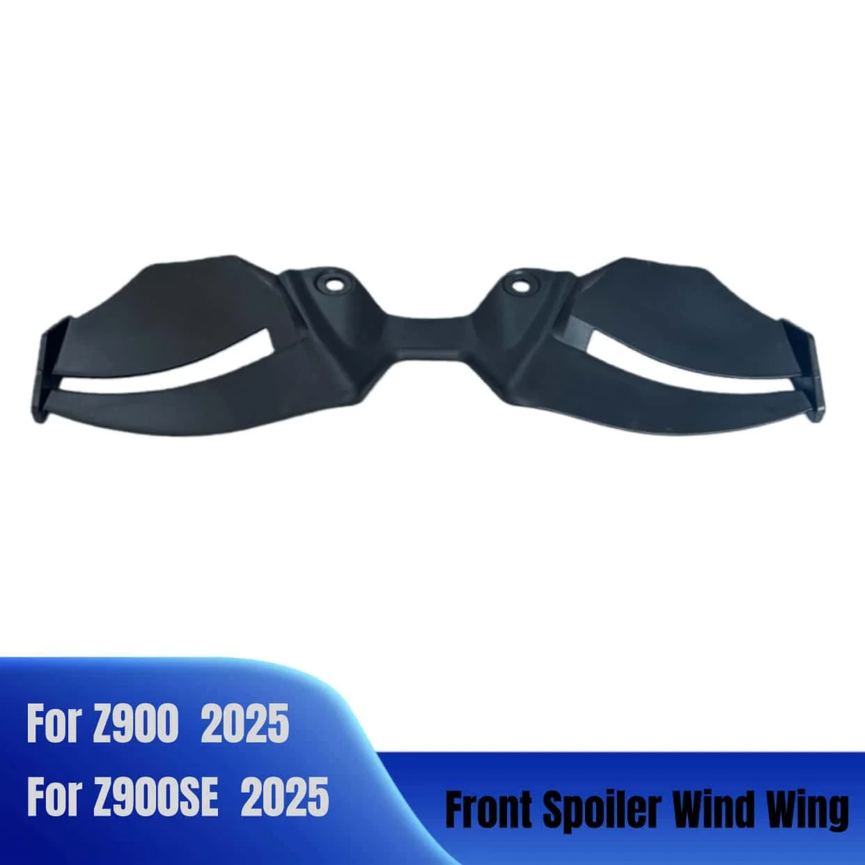 

Для мотоциклов Kawasaki Z900 / Z900SE 2025: передний нижний спойлер-крыло, фиксированный обтекатель
