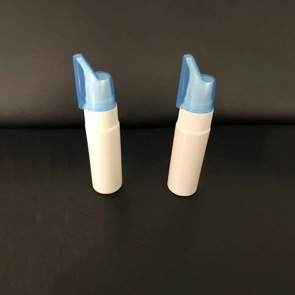 6Pcs Nasal Spray Bottles Compact Refillable Plastic Spray Bottles for Travel Outdoor Activities Health Care Lightweight Empty