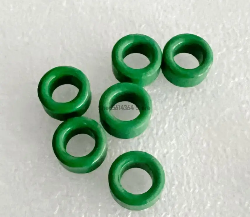 Inner 15mm Diamater Ferrite Ring Iron Toroid Core Green 5K-12K 25*15*13mm 25x15x13mm 5pcs