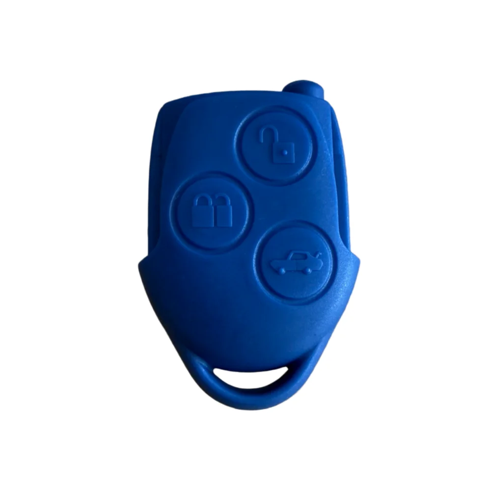 Replacement Blue Case 3 Buttons Remote Key Shell Cover Fob For Ford Transit 2006 2007 2008 2009 2010 2011 2012 2013 2014