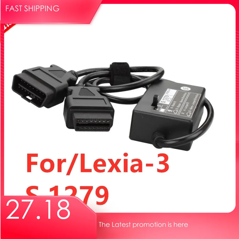 

Profession OBD Diagnostic Cable S1279 Interface Module Professional for Lexia 3 PP2000 New Cars Boxer Scanner S 1279 for Citroen