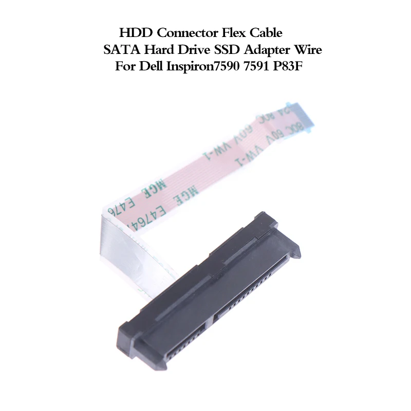 

NEW Original HDD Connector Flex Cable SATA Hard Drive SSD Adapter Wire For Dell Inspiron15 7590 7591 P83F