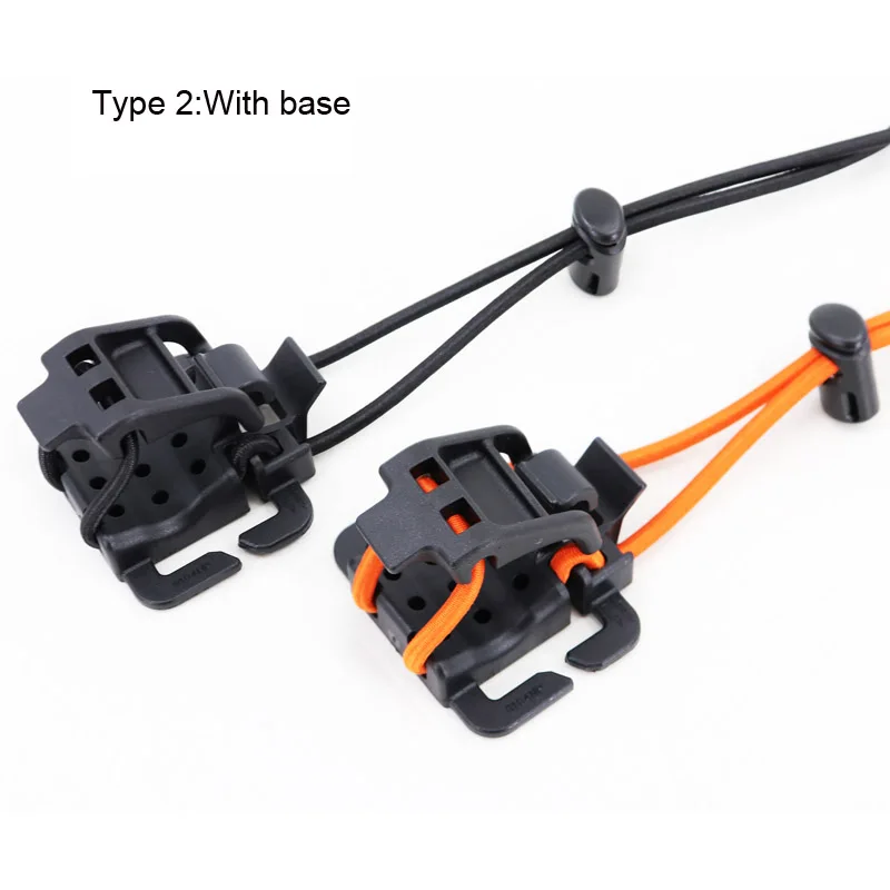 New Outdoor Molle Webbing Buckle Clip Clasp Tactical Flashlight Ice Axe Walking Stick Tripod Fixed Clip