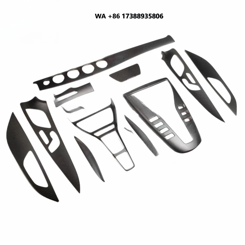 Real Gloss Carbon Fiber Bumper for GT43/GT50/GT53/GT63 Screw-On Auto Parts