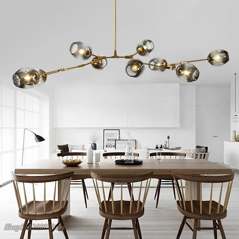 

Modern Lamp Ceiling Lights for Living Room Lights Retro Loft Vintage Hanging Suspension Luminaire Led Ceiling Lamp Chandelier