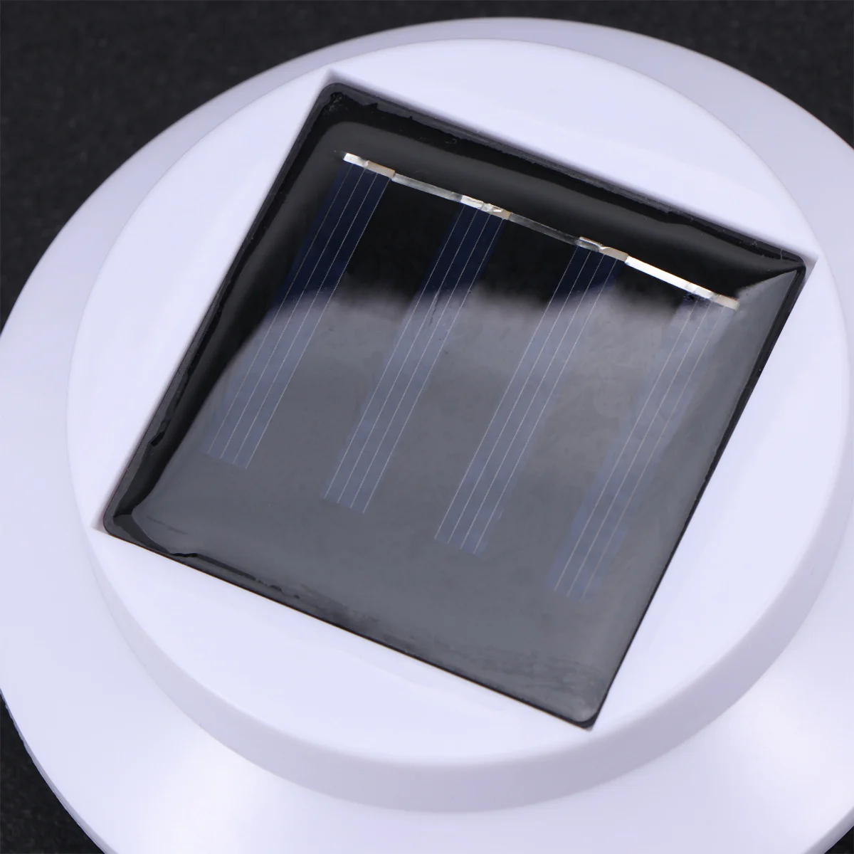 

3 LED Outdoor Solar Powered White Warm Light Wall Lamp for Fence Gutter Garden Yard Solar Powered Garden Lights No Wiring