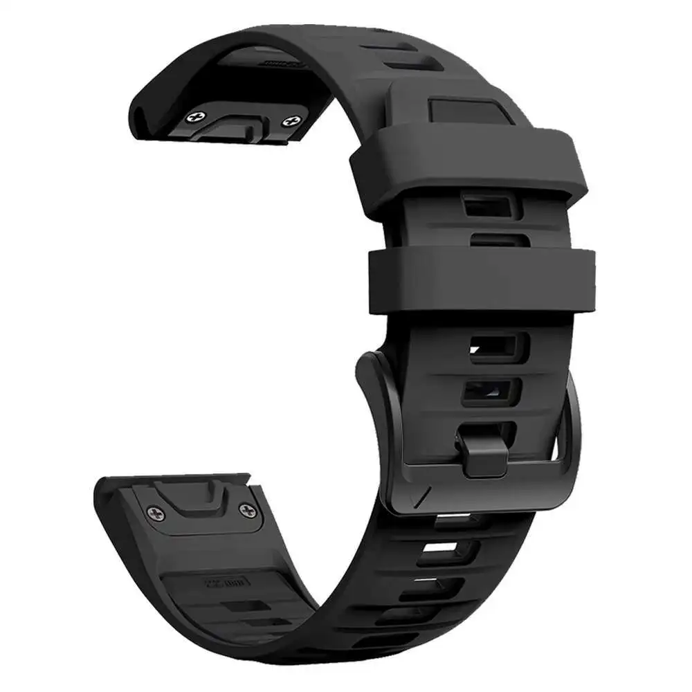 waterproof Silicone watch Strap Quickfit 20Mm For Garmin Fenix 8 7S Pro 6S 5S/Instinct E 40Mm/Descent 3 3I 43Mm Band Bracelet