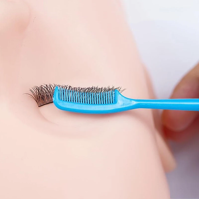 10 قطعة فرشاة تسريح الحاجب رمش أمشاط الرموش فرش عصي الماسكارا ماكياج مشط لوازم لاش تمديد #4