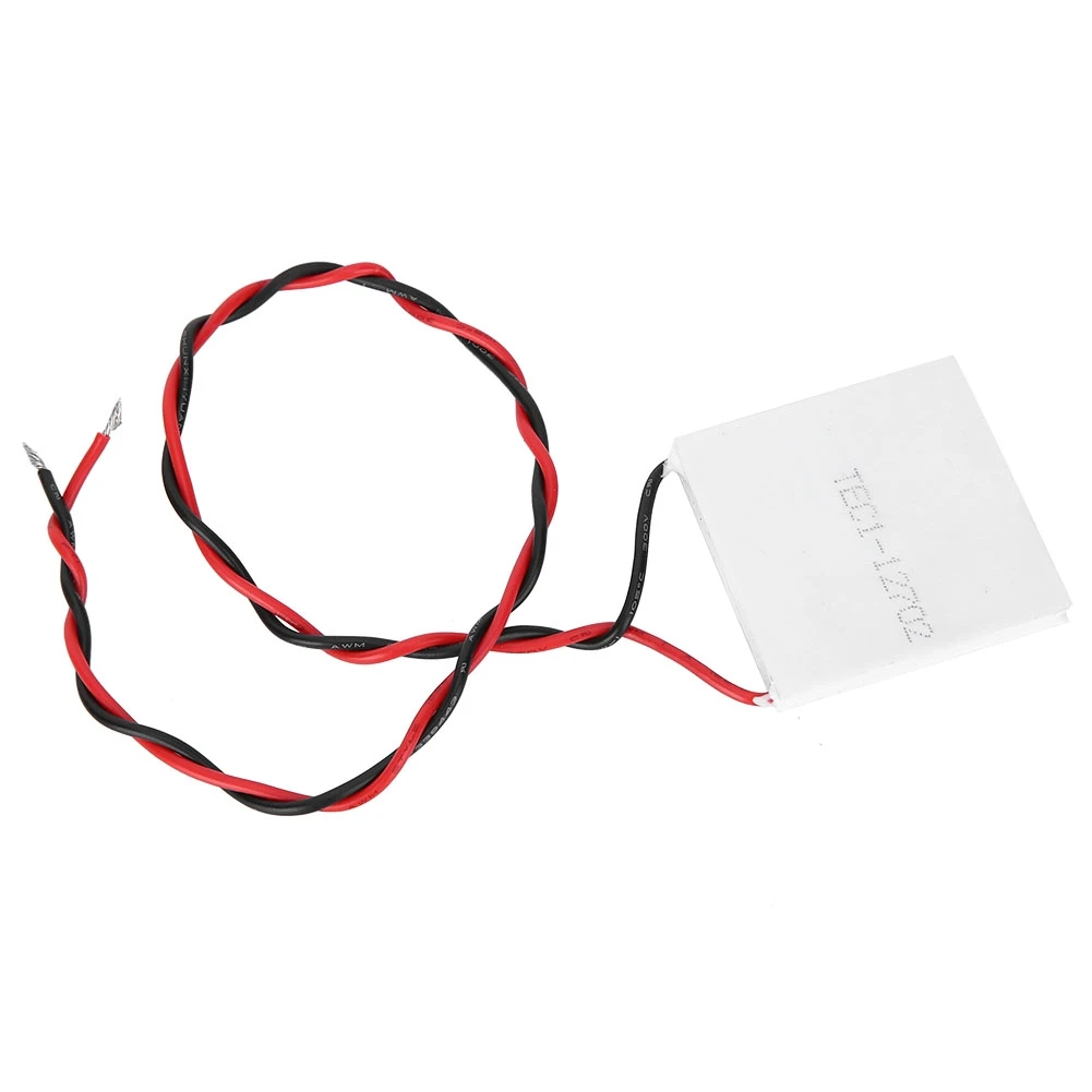 TEC1-12702 40x40mm Thermoelectric Cooler Cooling Peltier Plate Module Cooling Accessories