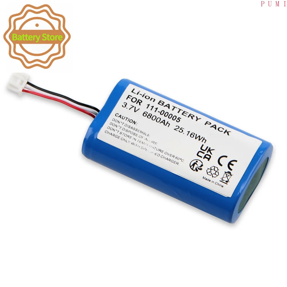 Replacement Battery For Sonos Roam IP-038535-101 111-00005  Bluetooth Speaker Quality Batteries With Tool 6800mAh