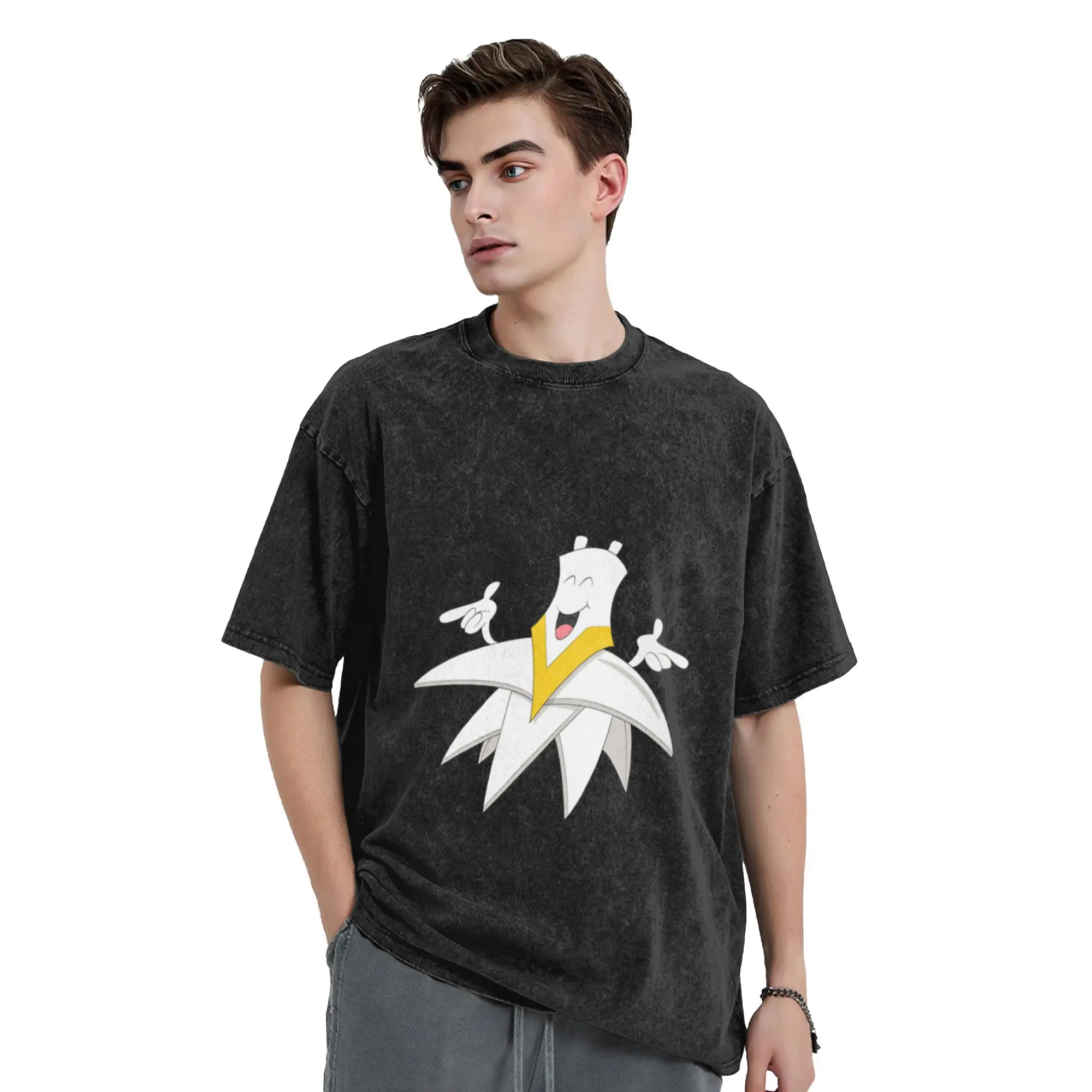 Once upon a time life Metro  Unique Chic A T-Shirt Oversized Short Sleeve Men's Women's Cotton Tees Tops