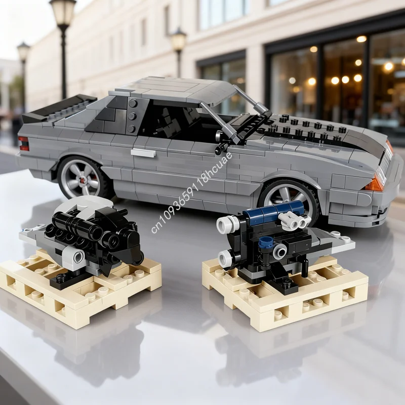 

1139pcs MOC Creator Expert FoxBody Model Building Blocks Construction Christmas Gift DIY Creative Idea Education Brick Toys Kids