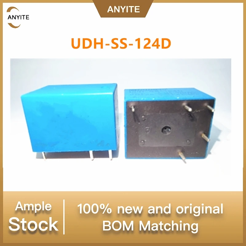 5Pcs/Lot  UDH-SS-124D 24VDC DC24V 24V 5PIN