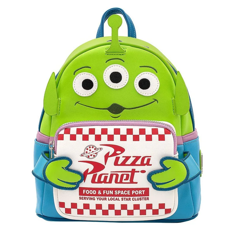 Miniso-bonito Sullivan mochila para meninos e meninas, mochila, mochila, mochila, Disney Toy Story, três olhos