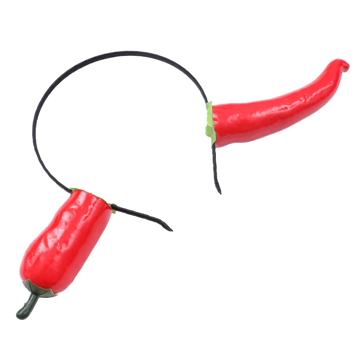 

1pc Funny Party Pepper Headband Creative Hair Accessory For Adults Costume Party Decorative Headdress Lightweight Premium Hair