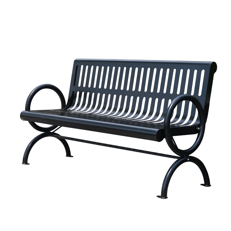 

Metal Waiting Outside Iron Street Commercial Public Stainless Steel Park Bench Seating Garden Outdoor Bench